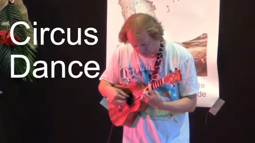 Circus Dance – Martin beim Ukefestival-FR 2014