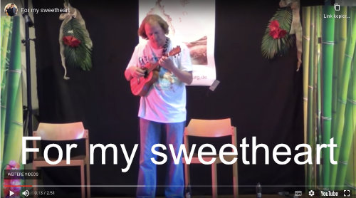 For my sweetheart – 2014 Ukefestival Freiburg